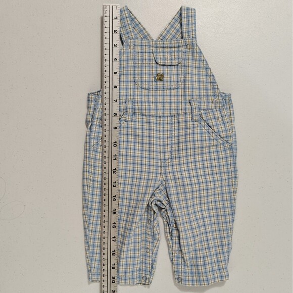 Vintage Gymboree Airplane Cardigan Overalls Set 3 - 6 M Baby Boys Flyer Aviator - Picture 14 of 16